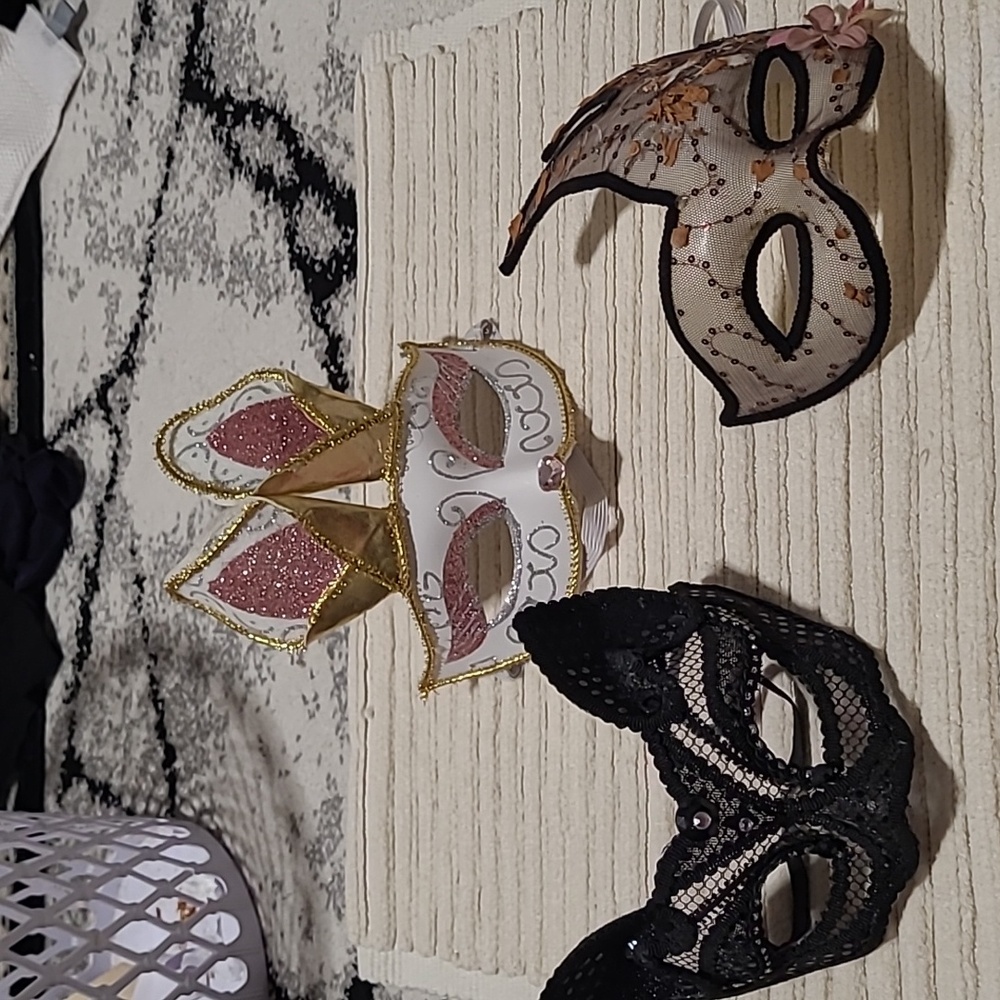 3 Elegant Masquerade Masks